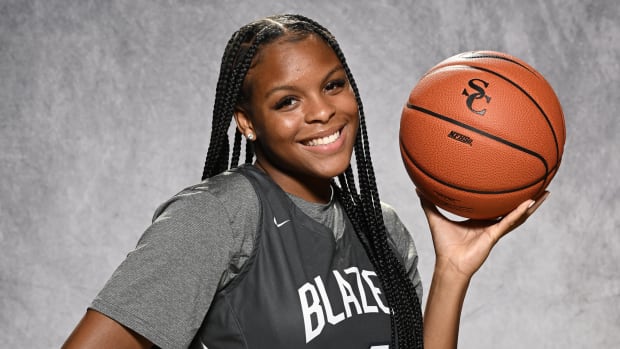 Mackenly Randolph, a five-star prospect, averaged 16.9 points last season for the Trailblazers.
